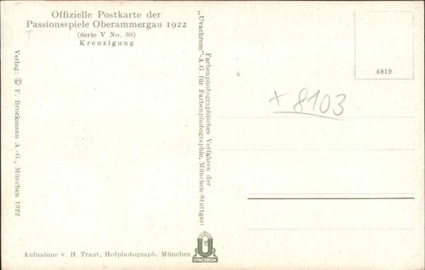 Passionsspiele Oberammergau Kreuzigung Nr 30 – Bild 2