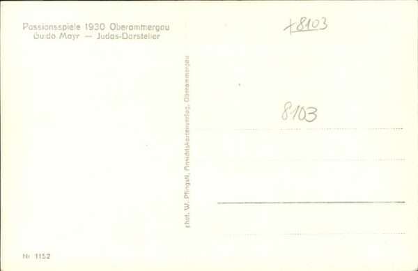 Passionsspiele Oberammergau Guido Mayr Judas Darsteller – Bild 2