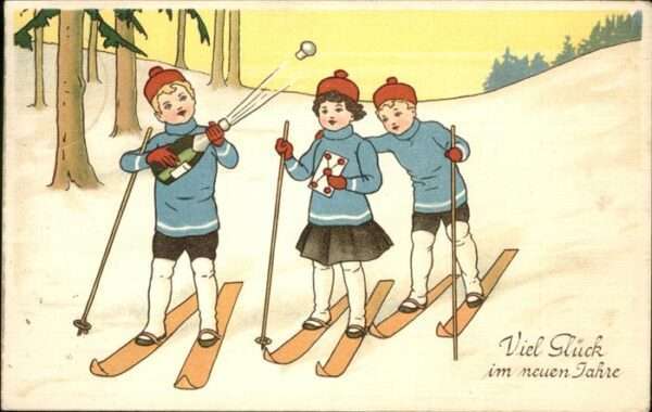 Neujahr Ski