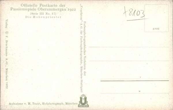 Passionsspiele Oberammergau Die Hohenpriester Nr 17 – Bild 2