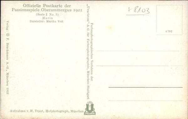 Passionsspiele Oberammergau Maria No 3 – Bild 2