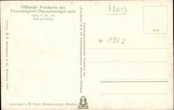 Passionsspiele Oberammergau Empörung No 29 – Bild 2