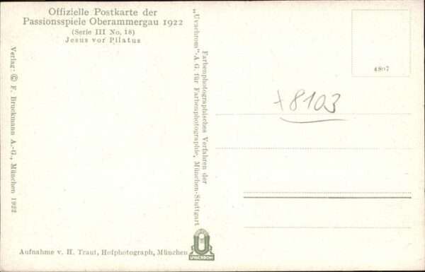 Passionsspiele Oberammergau Jesus vor Pilatus No 18 – Bild 2