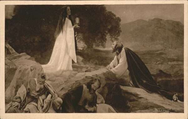 Passionsspiele Oberammergau Jesus am Oelberg Nr 56