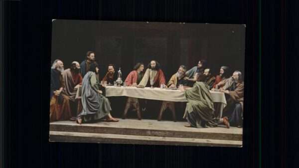 Passionsspiele Oberammergau Abendmahl No 14