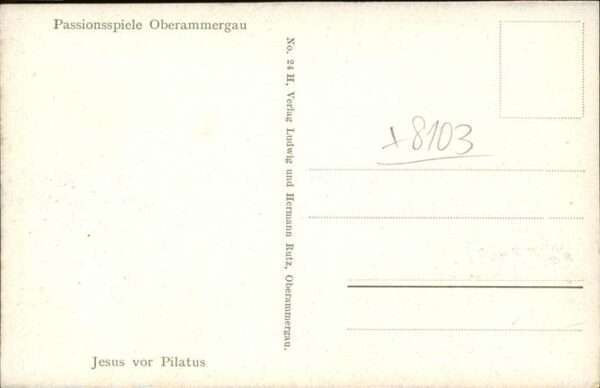 Passionsspiele Oberammergau Jesus vor Pilatus – Bild 2