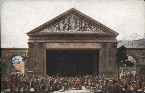 Passionsspiele Oberammergau Einzug in Jerusalem No 26