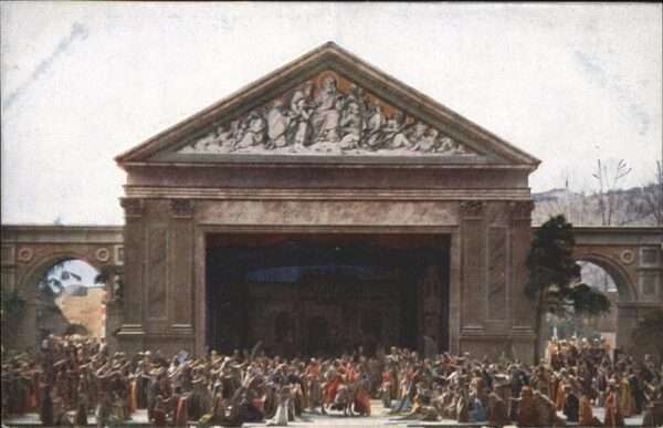 Passionsspiele Oberammergau Einzug in Jerusalem No 26