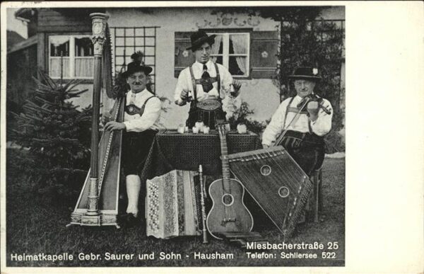 Musikanten Heimatkapelle Gebr Sauer und Sohn