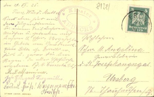 Dampfer Binnenschifffahrt Gisela am Ammersee Kloster Andechs – Bild 2