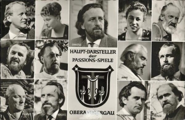 Passionsspiele Oberammergau Hauptdarsteller