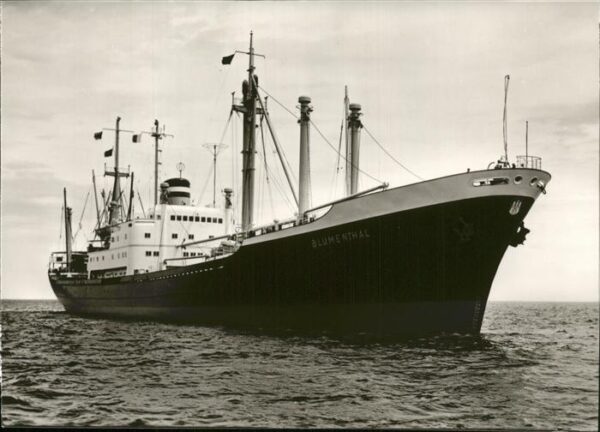 Schiffe Ships Navires MS Blumenthal