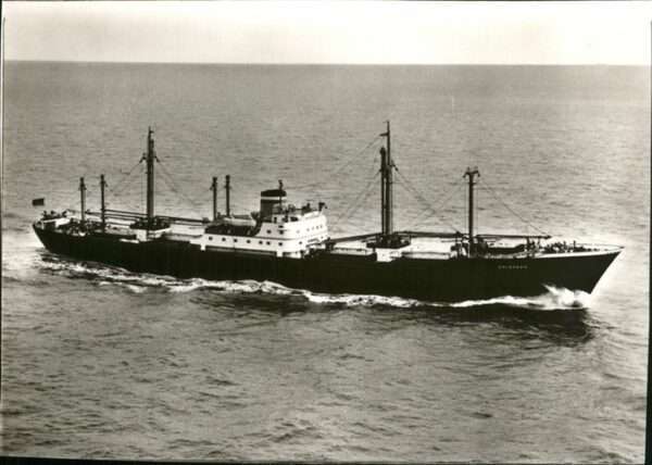 Schiffe Ships Navires Fliegeraufnahme  MS Erlangen