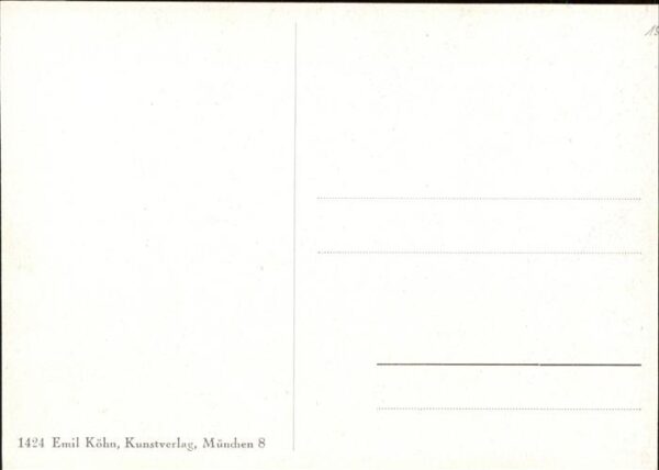 Kuenstlerkarte J Hecker Berghof – Bild 2