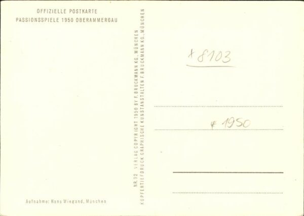 Passionsspiele Oberammergau Beweihung Jesu – Bild 2