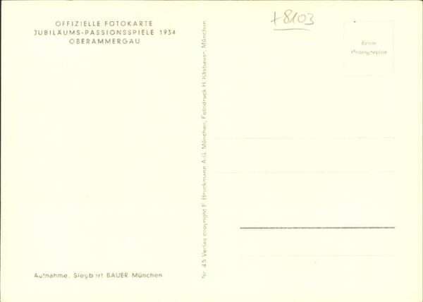 Passionsspiele Oberammergau Jesus Begegnet seiner Mutter – Bild 2