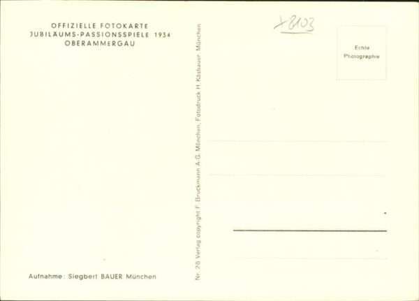Passionsspiele Oberammergau Salbung – Bild 2