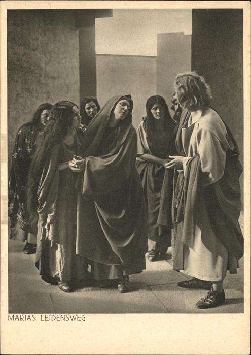 Passionsspiele Oberammergau Marias Leidensweg Nr 51
