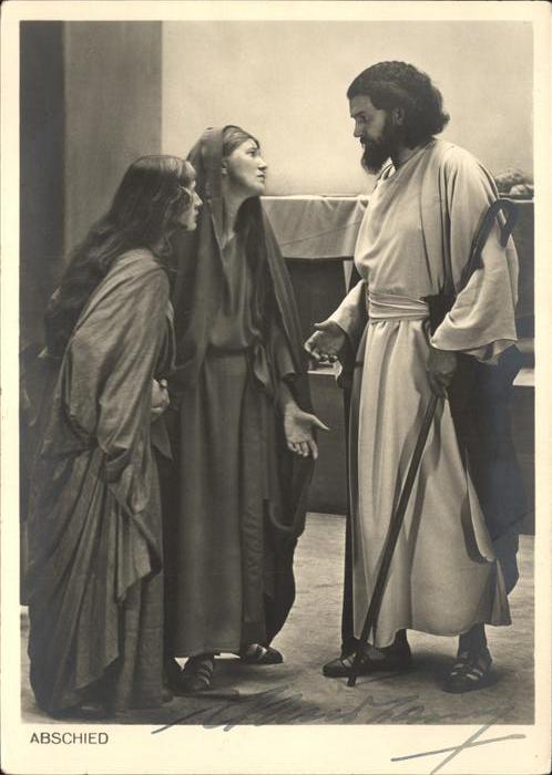 Passionsspiele Oberammergau Abscjied