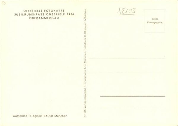 Passionsspiele Oberammergau Oelberg – Bild 2