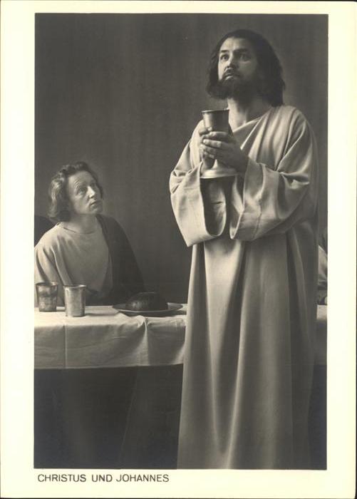 Passionsspiele Oberammergau Christus und Johannes