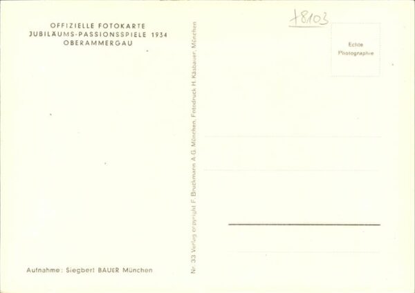 Passionsspiele Oberammergau Abendmahl – Bild 2