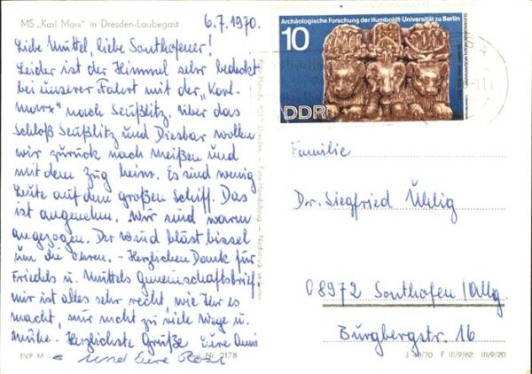 Schiffe Ships Navires MS Karl Marx – Bild 2