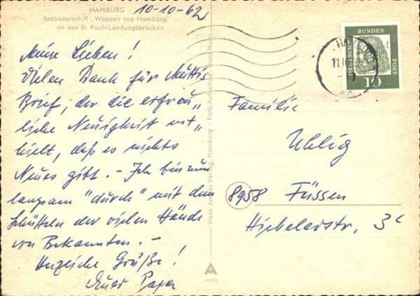 Schiffe Ships Navires Wappen von Hamburg – Bild 2