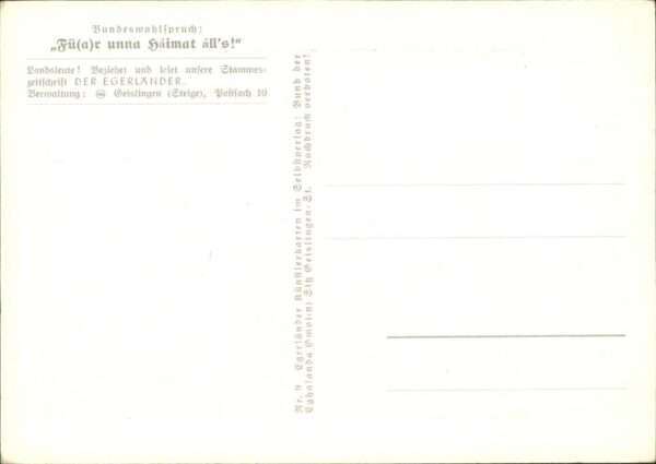 Kuenstlerkarte Hühner Schweine Gänse – Bild 2