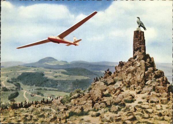 Segelflug Gliding Vol-Voile Vuolo-a-Vela Wasserkuppe