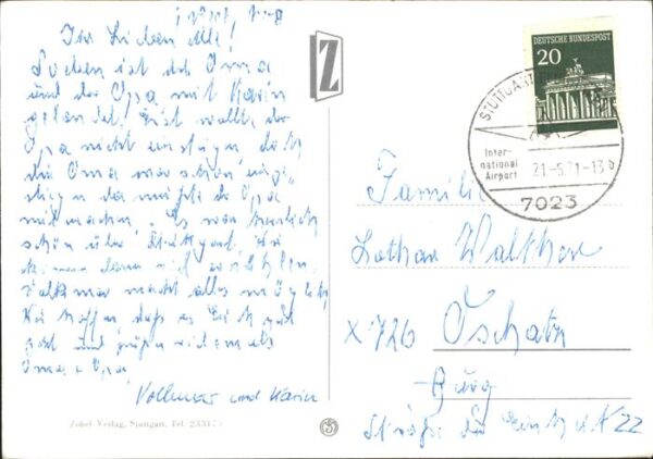 Flughafen Airport Aeroporto Stuttgart – Bild 2