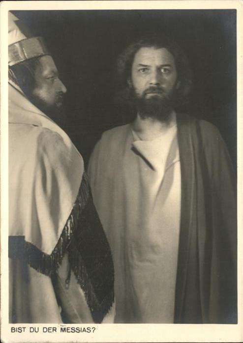 Passionsspiele Oberammergau Bist du der Messias