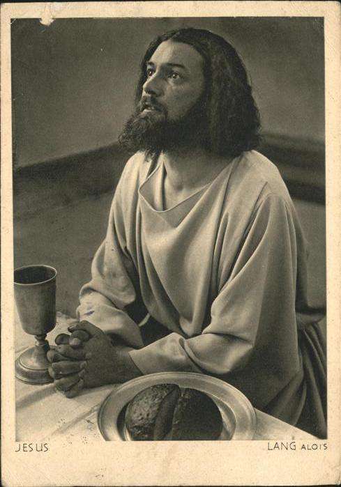 Passionsspiele Oberammergau Jesus Lang Alois Nr 2