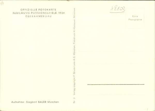 Passionsspiele Oberammergau Trauernde Maria Rutz Anni – Bild 2