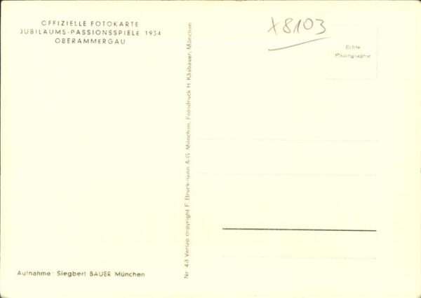 Passionsspiele Oberammergau Kreuzabnahme – Bild 2