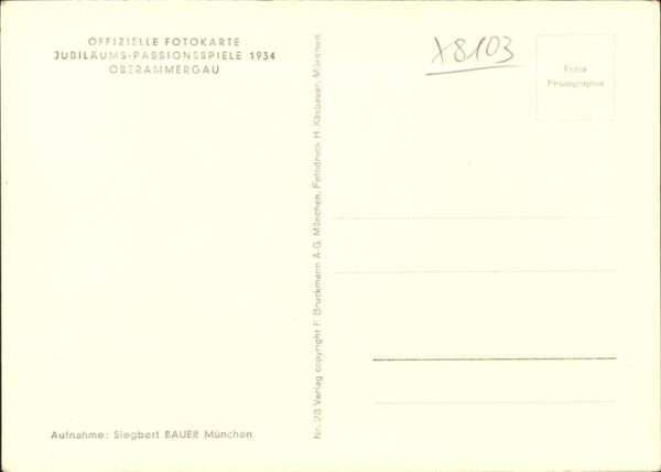 Passionsspiele Oberammergau Salbung – Bild 2