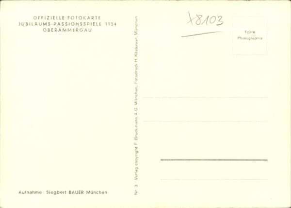 Passionsspiele Oberammergau Jesus Lang Alois – Bild 2