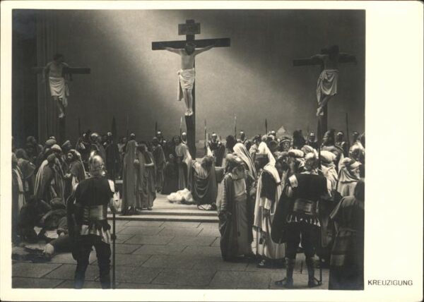 Passionsspiele Oberammergau Kreuzigung