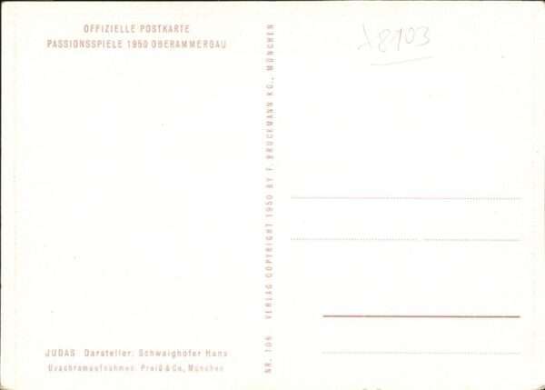 Passionsspiele Oberammergau Judas – Bild 2