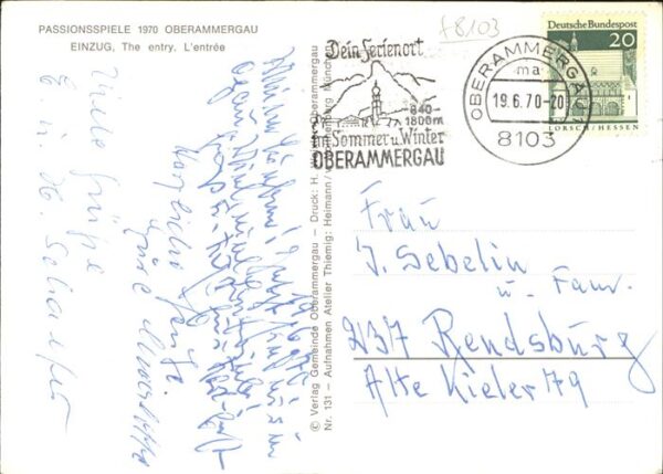Passionsspiele Oberammergau Einzug – Bild 2