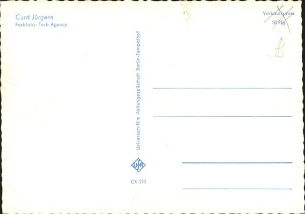 Schauspieler Curd Jürgens – Bild 2