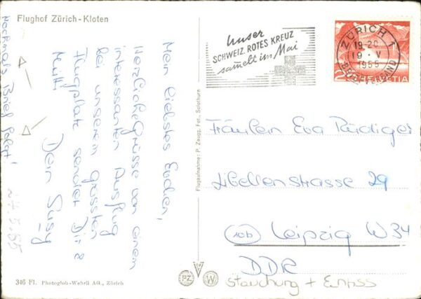 Flughafen Airport Aeroporto Zürich Kloten – Bild 2