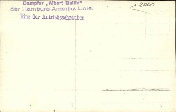 Schiffe Ships Navires Antriebsschrauben – Bild 2