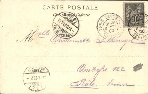 Kuenstlerkarte L Trinquier Kühe – Bild 2