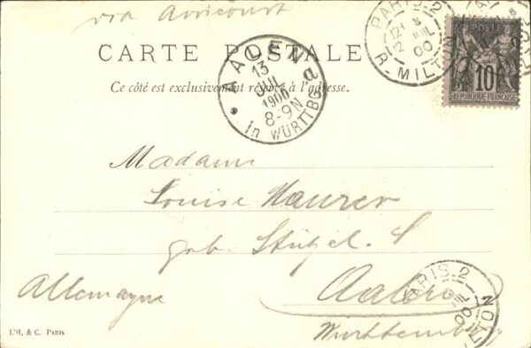 Exposition Universelle Paris 1900 Palais Algerie – Bild 2