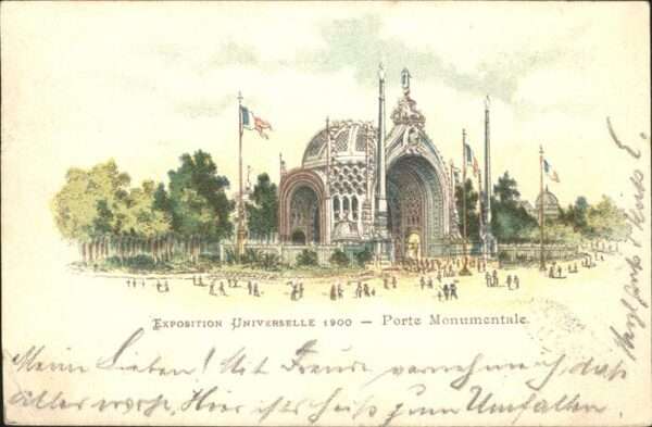 Exposition Universelle Paris 1900 Porte Monumentale