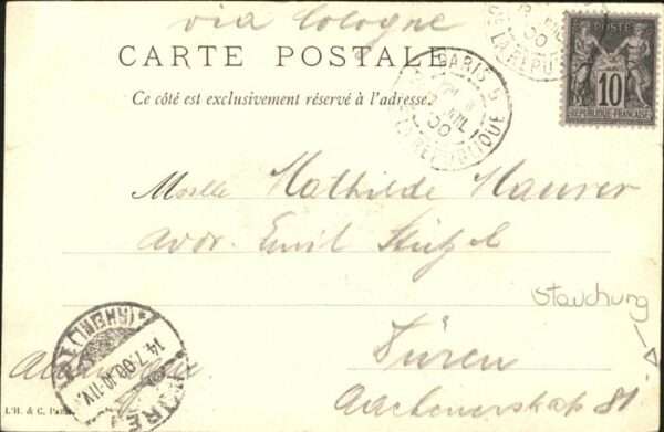 Exposition Universelle Paris 1900 Porte Monumentale – Bild 2