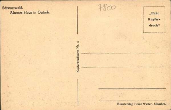 Schwarzwald Gutach
Ältestes Haus – Bild 2