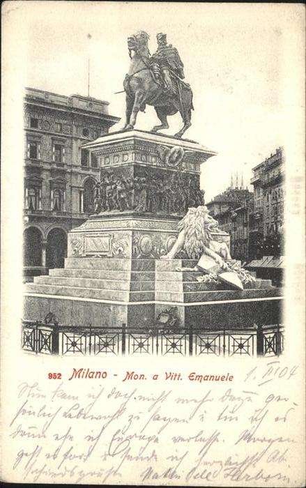 Milano Monumento Vittorio