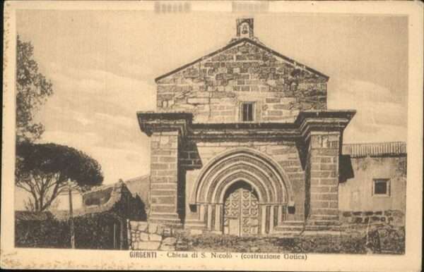 Girgenti Agrigento Chiesa di S. Nicolo